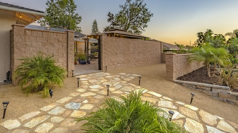 Patio Walkway Installation