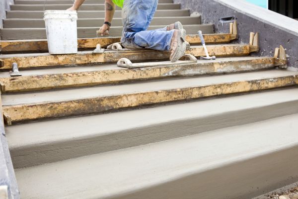 Concrete Steps Pouring in Falls Church