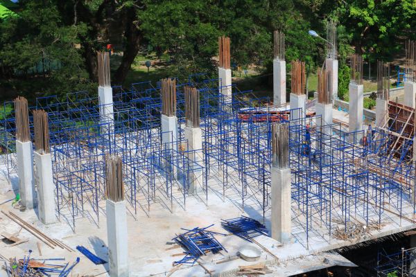 Foundation Pier Installation in Falls Church