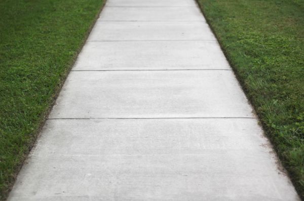 Concrete Path Installation in Falls Church