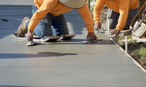 Cement Pad Construction in Falls Church