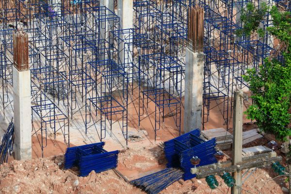 Concrete Pier Construction in Falls Church