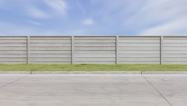 Concrete Fence Installation in Falls Church