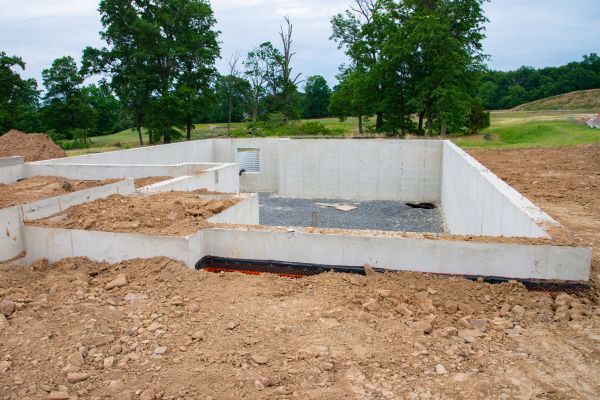 Basement Foundation Pouring in Falls Church