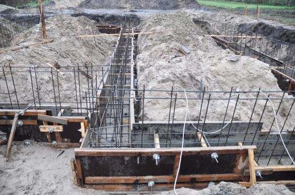 House Footing Construction in Falls Church
