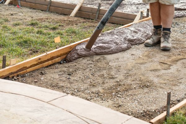 Concrete Deck Pouring in Falls Church