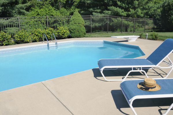 Cement Deck Installation in Falls Church