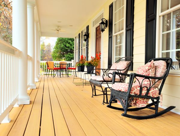 Front Porch Renovation in Falls Church