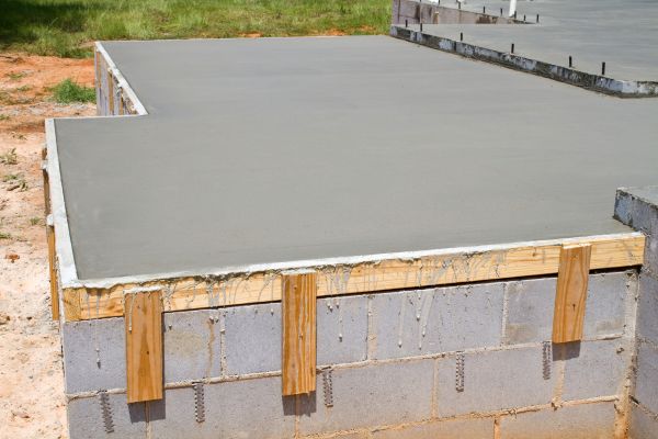 Concrete Slab Installation in Falls Church