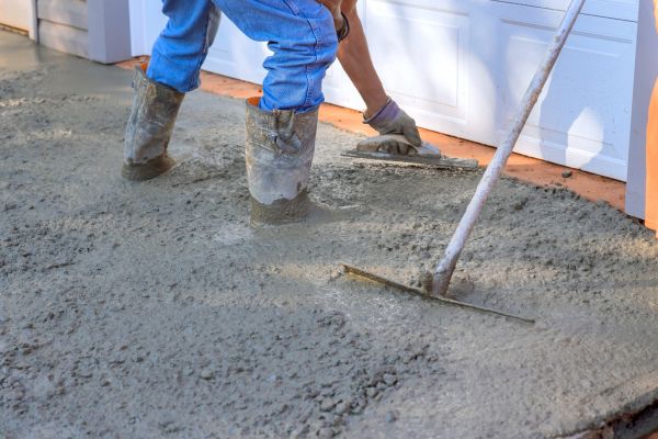 Driveway Slab Construction in Falls Church