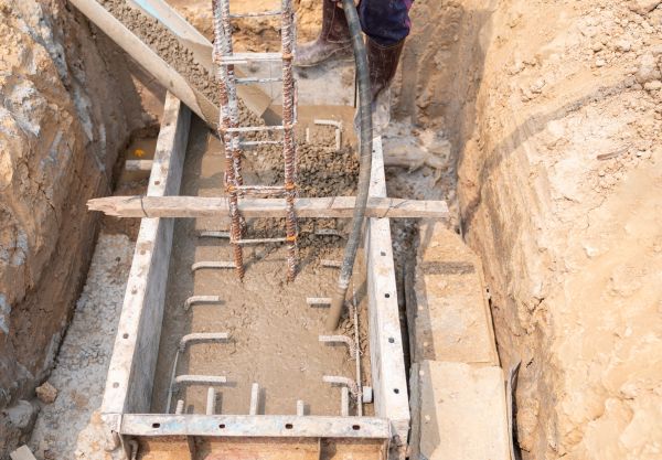 Cement Foundation Pouring in Falls Church
