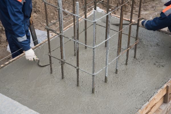Foundation Pad Construction in Falls Church