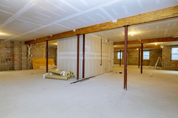 Basement Slab Installation in Falls Church