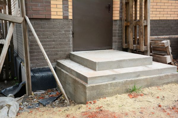 Cement Steps Construction in Falls Church