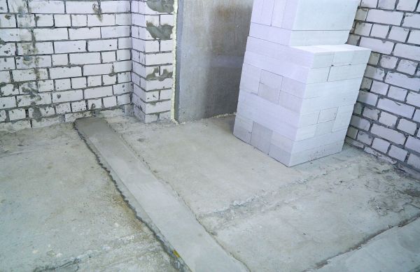 Basement Concrete Construction in Falls Church