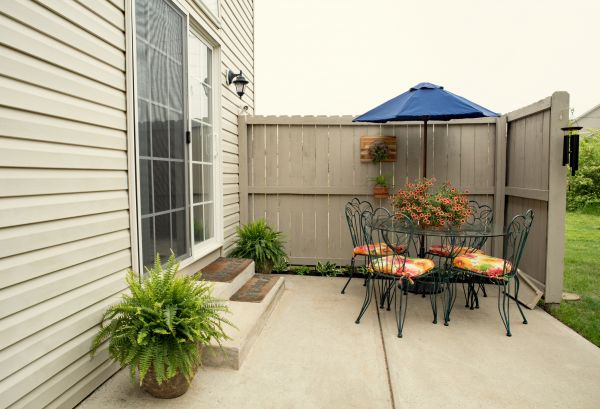 Patio Slab Installation in Falls Church