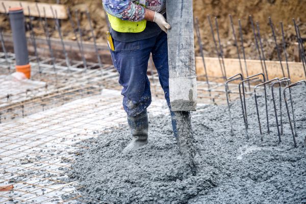 Cabin Foundation Pouring in Falls Church