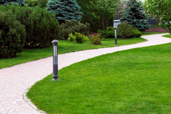 Backyard Sidewalk Installation in Falls Church